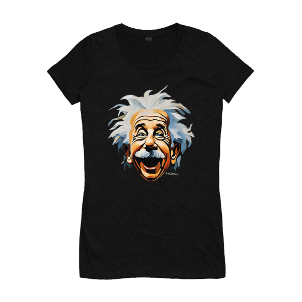 cool t-shirt ladies Einstein t-shirt