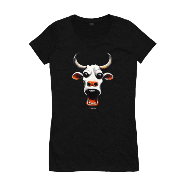 cool t-shirt ladies mad cow t-shirt