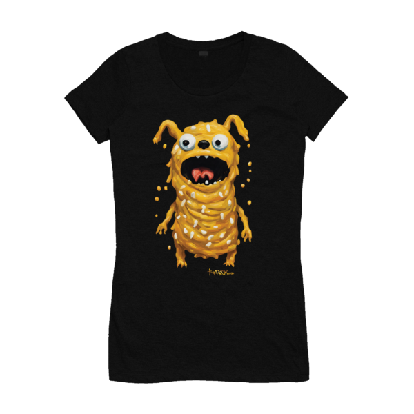 cool t-shirt ladies corn dog t-shirt