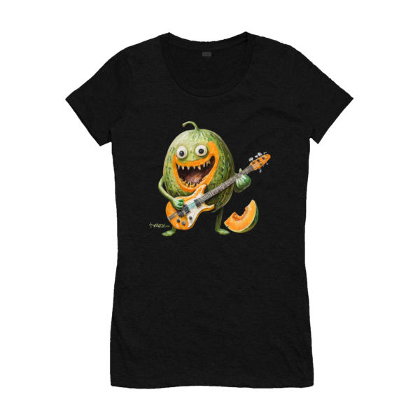 cool t-shirt ladies rock melon t-shirt