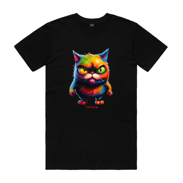 cool t-shirt mens cat t-shirt
