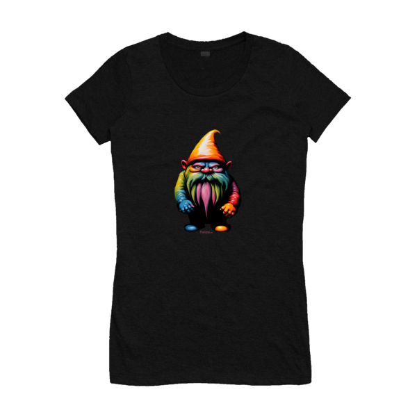 cool ladies gnome t-shirt
