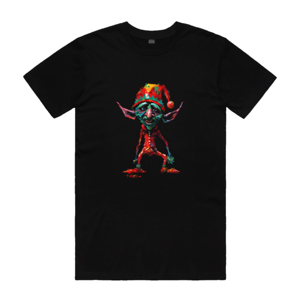 cool t-shirt mens christmas elf t-shirt