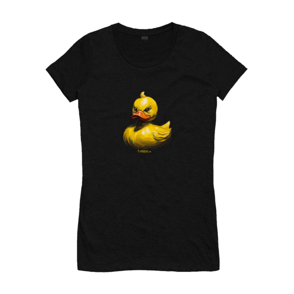cool ladies duck t-shirt